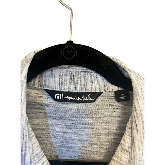 TRAVIS MATHEWS SHORT SLEEVE POLO GOLF SHIRT SIZE M - Picture 3 of 8